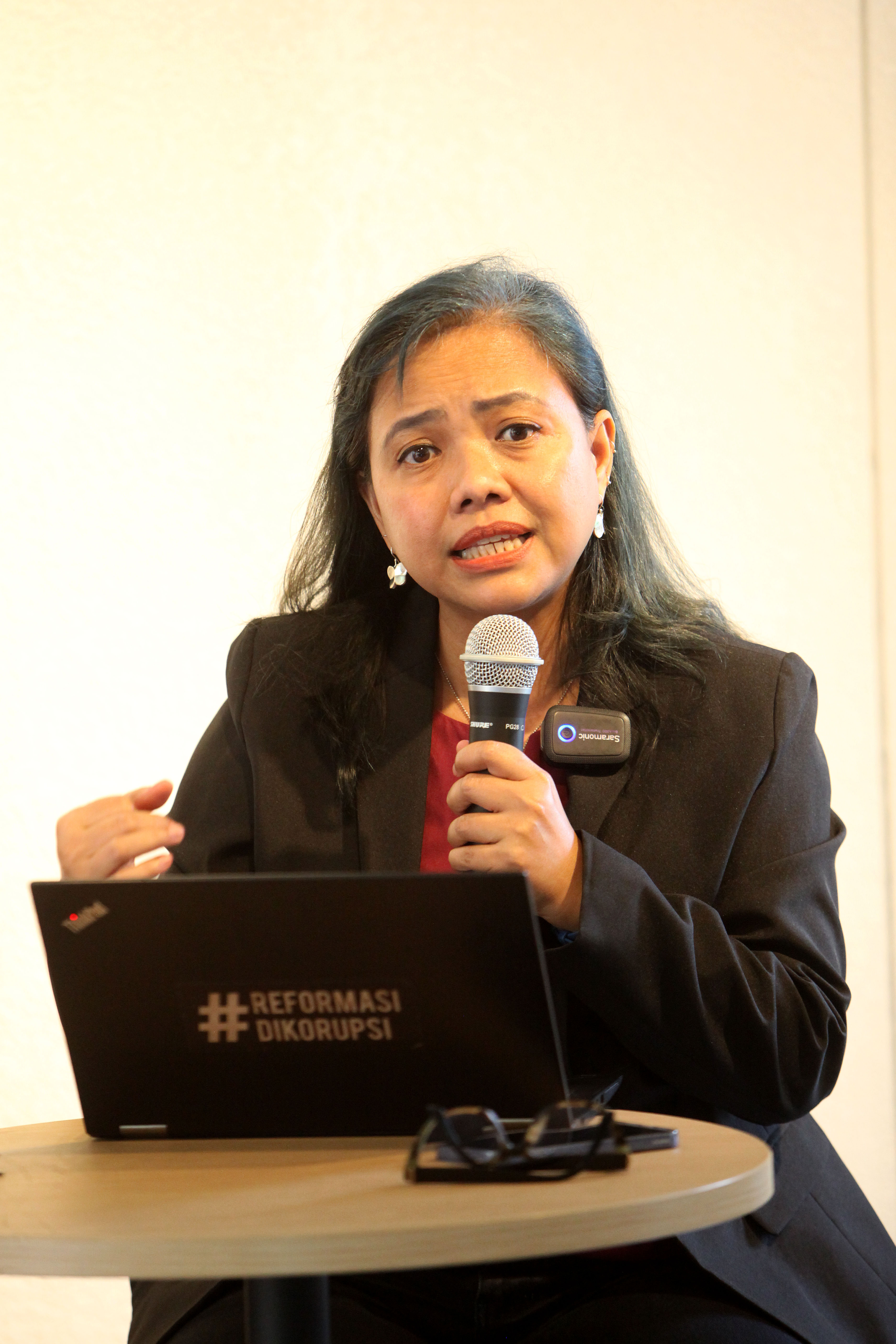 Pengajar di Sekolah Tinggi Hukum (STH) Indonesia Jentera Bivitri Susanti. 