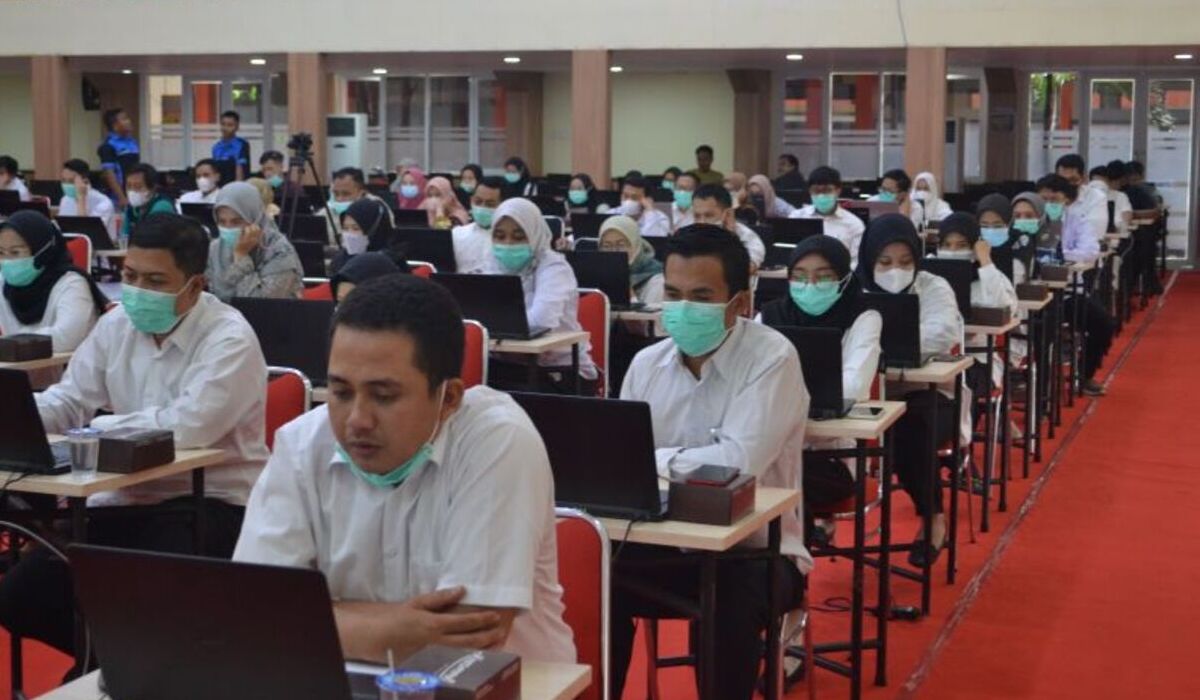 Seleksi CASN di Bandung.