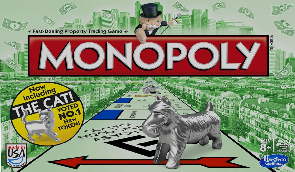Game board Monopoly