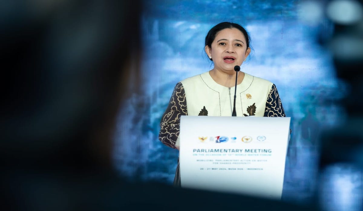 Ketua DPR RI Puan Maharani menutup forum parlemen di World Water Forum ke-10 di Bali