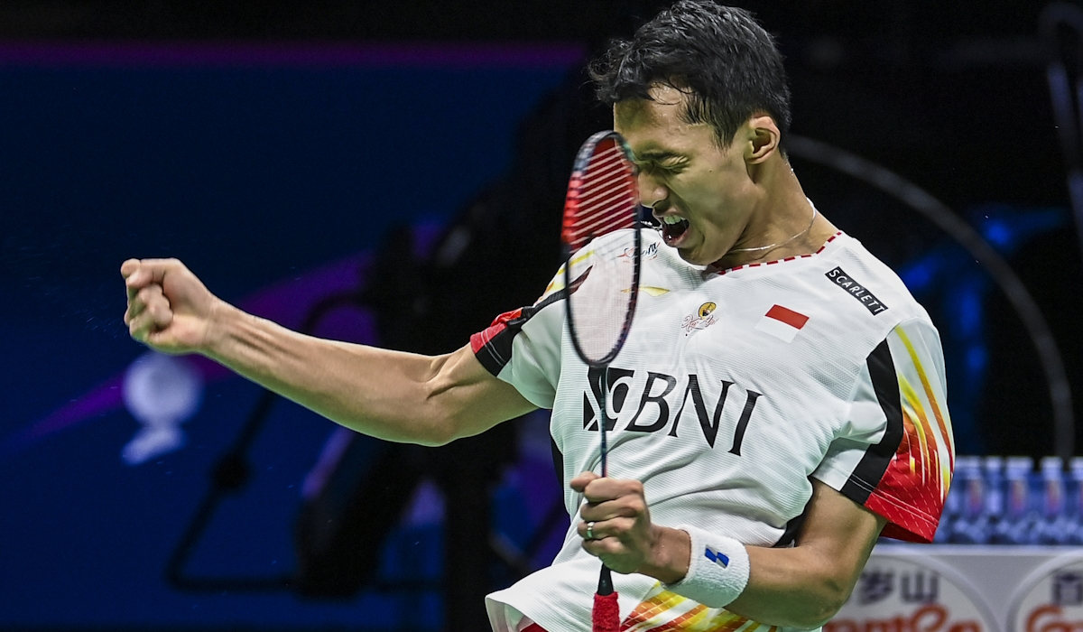 Pebulu tangkis tunggal putra Indonesia Jonatan Christie