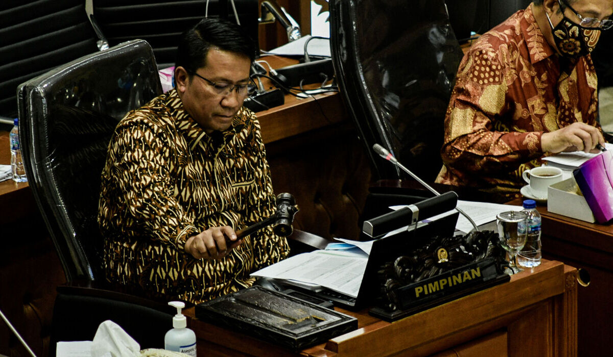 Ketua Badan Legislasi (Baleg DPR RI) Supratman Andi Agtas.