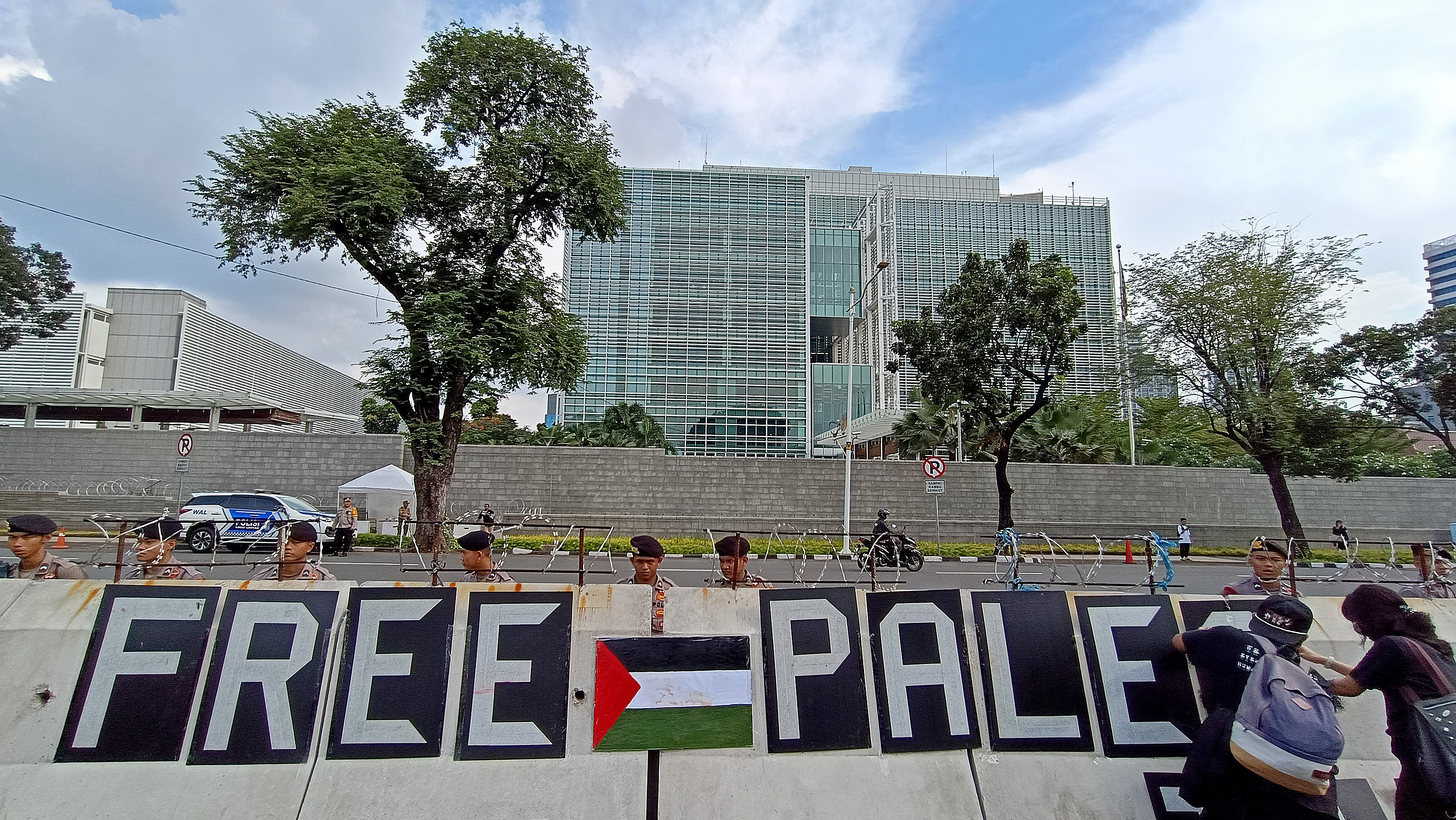 Aksi Dukung Palestina
