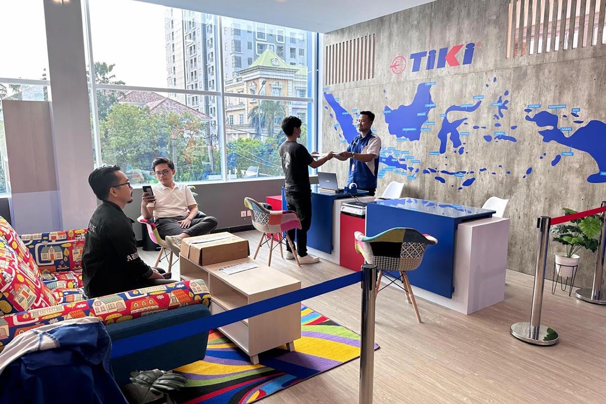 Tiki Sales Counter Priority Services.