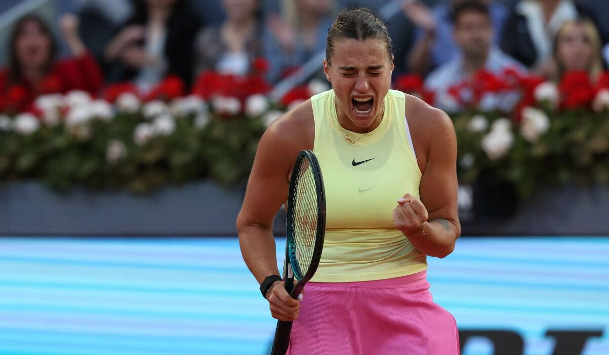 Petenis asal Belarusia, Aryna Sabalenka.