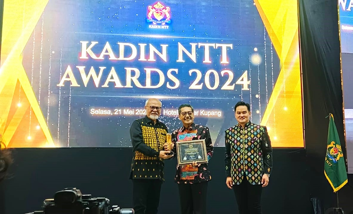 Dharma Lautan Utama meraih penghargaan bergengsi Kamar Dagang dan Industri (Kadin) NTT Award 2024.