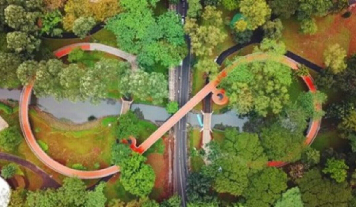 Tebet Eco Park, salah satu RTH yang populer di DKI Jakarta.