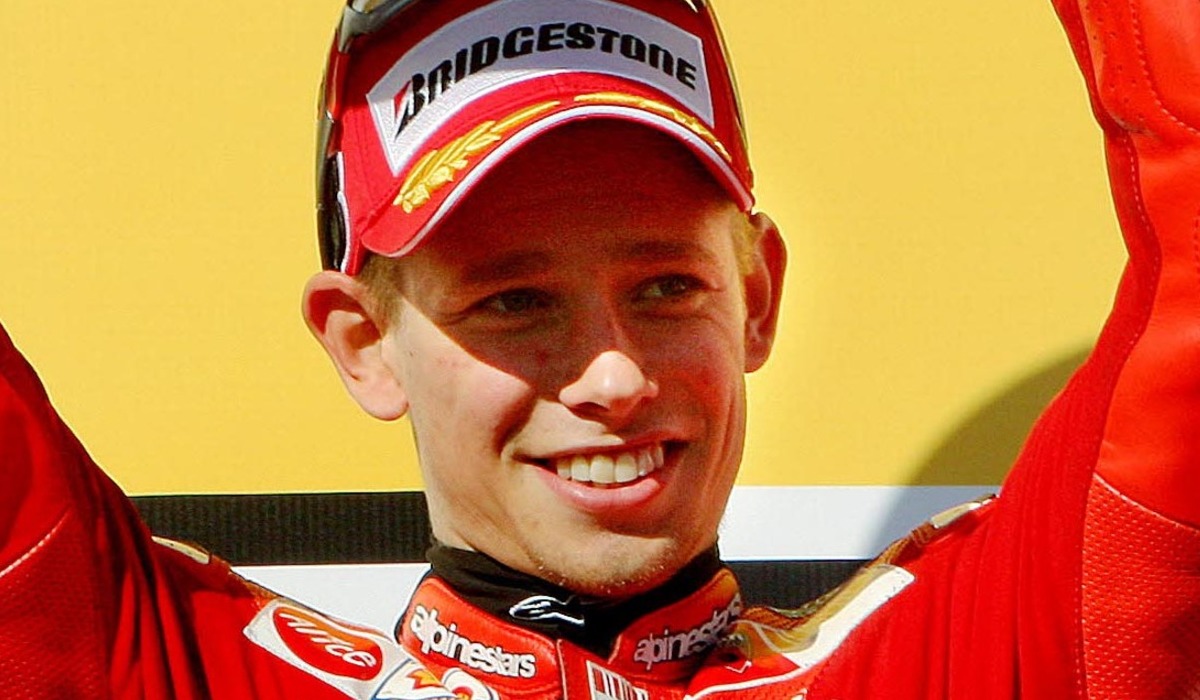 Pembalap MotoGP asal Australia, Casey Stoner.