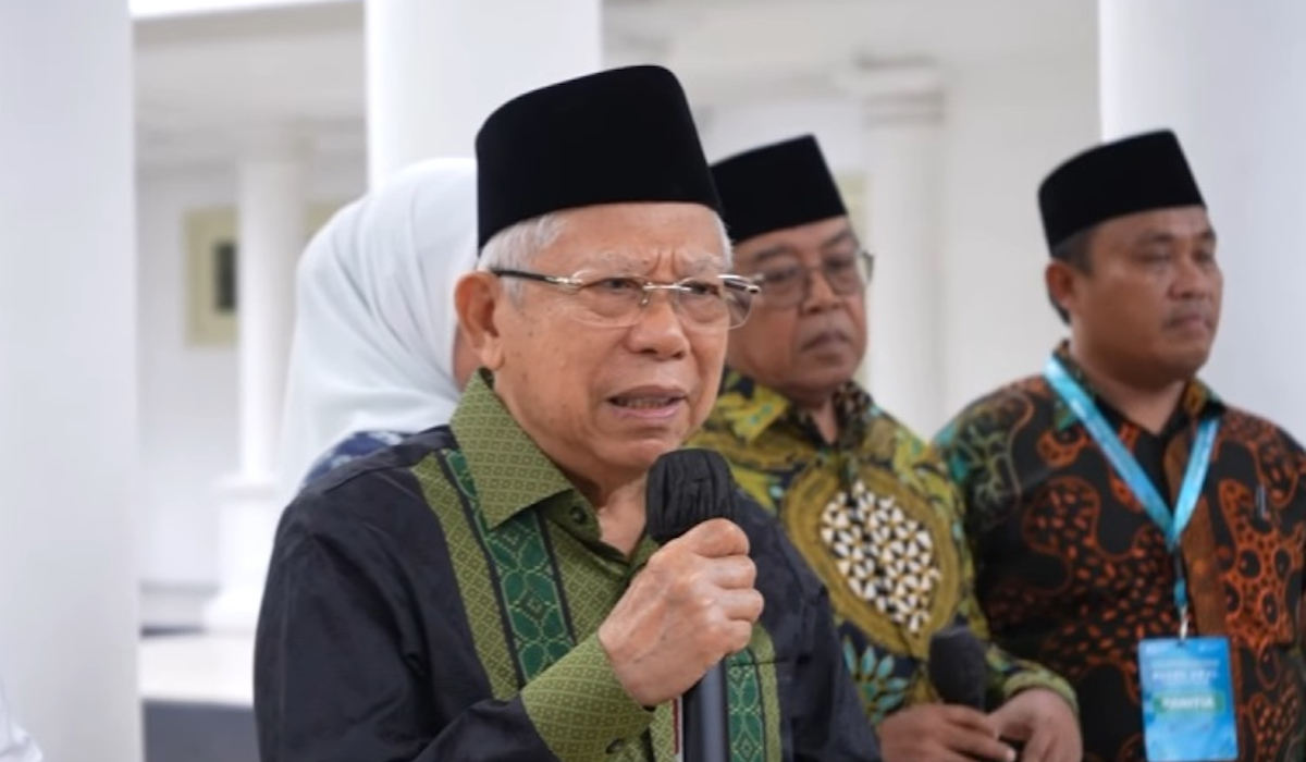 Wakil Presiden (Wapres) Ma'ruf Amin
