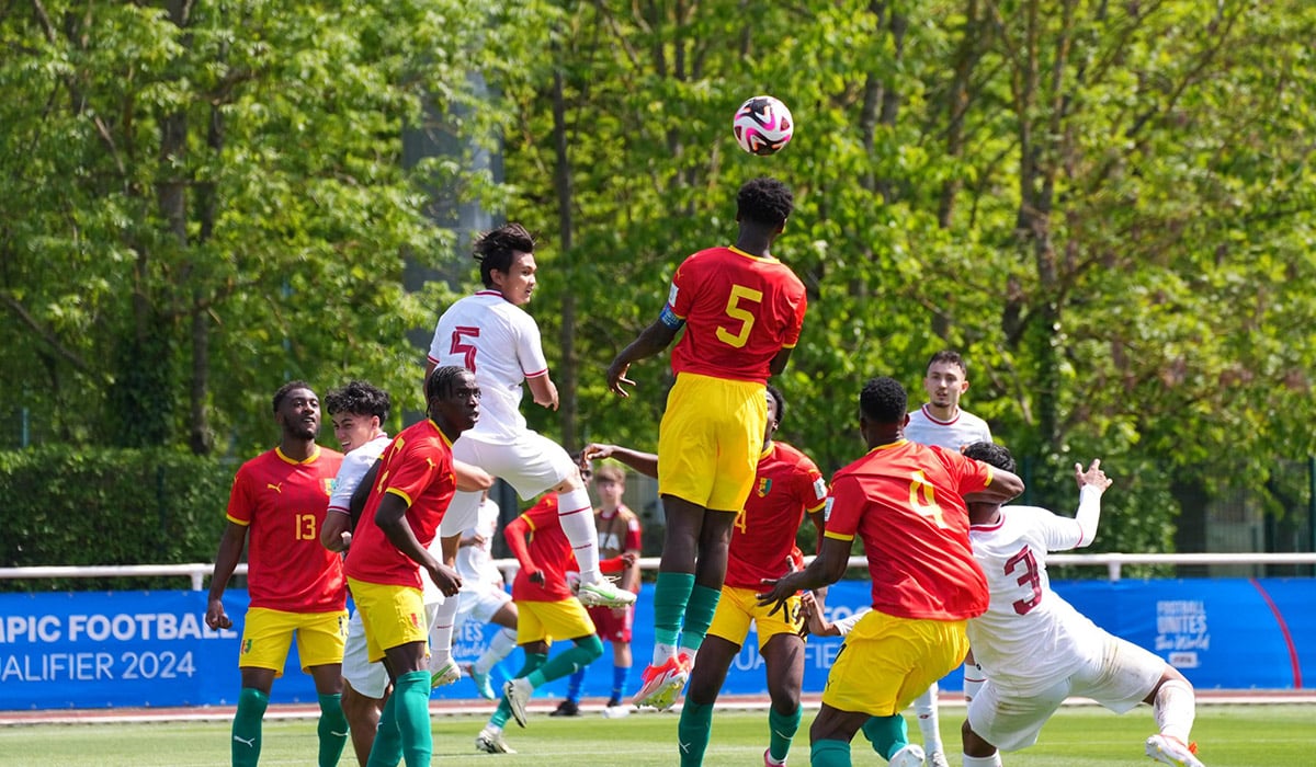 Timnas U-23 Indonesia vs timnas U-23 Guinea