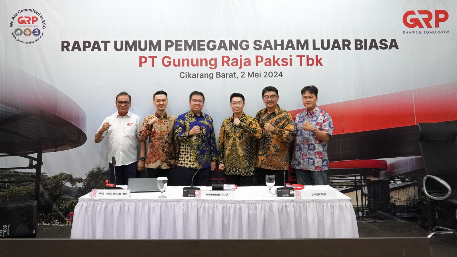 RUPSLB Gunung Raja Paksi