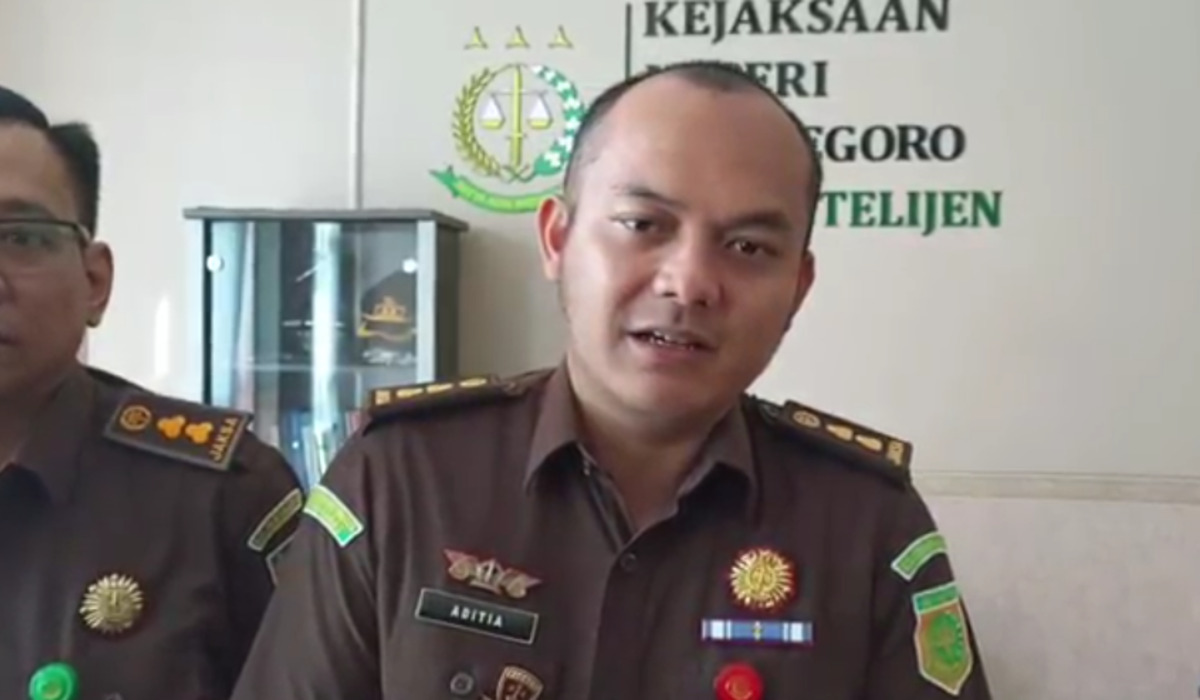 Kasi Pidsus Kejaksaan Negeri Bojonegoro, Aditia Sulaeman.