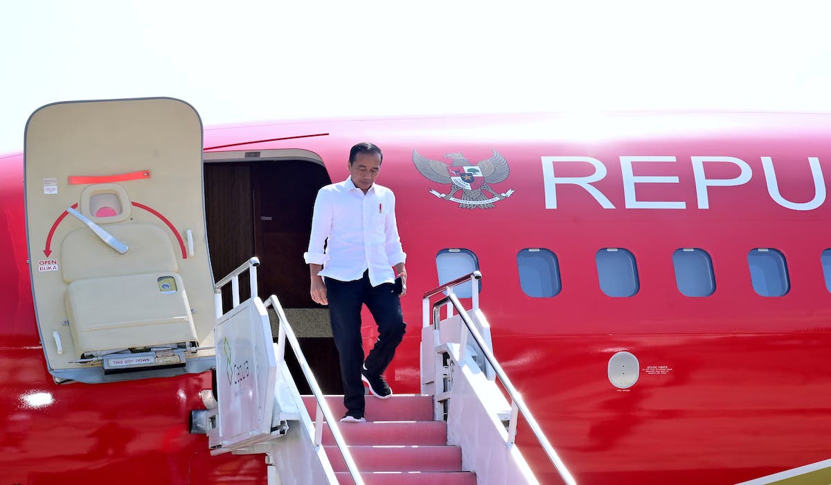 Presiden Jokowi takziah ke rumah duka Istri Habib Luthfi 