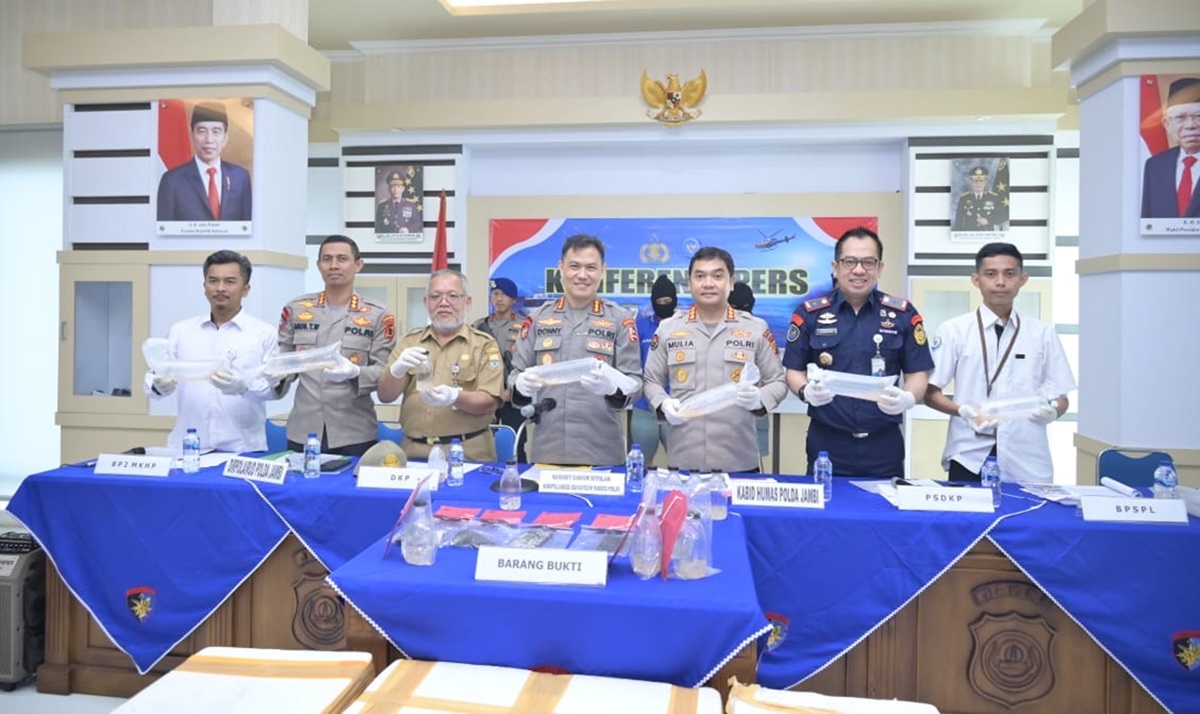 125.684 Benih Lobster Berhasil Diselamatkan Polri dan KKP