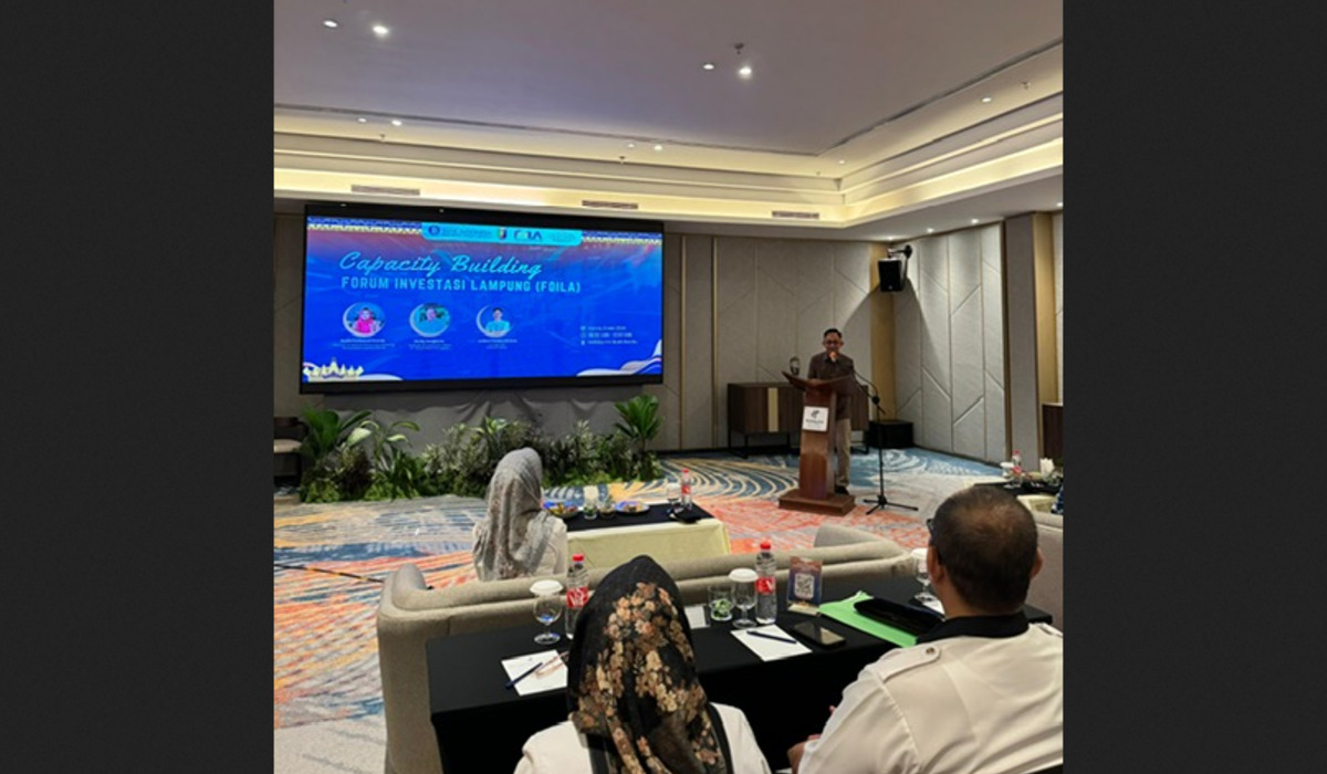 Capacity Building FOILA di Holiday Inn Bukit Randu, Kota Bandarlampung, pada Kamis, 16 Mei 2024.