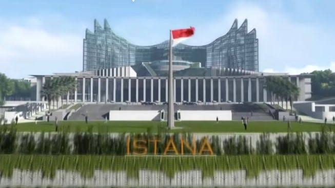 Gambar Istana Negara di IKN