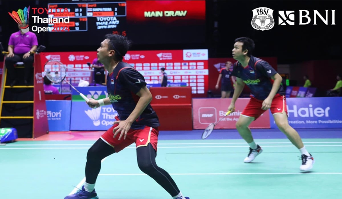 Ganda putra Indonesia Hendra Setiawan/Mohammad Ahsan