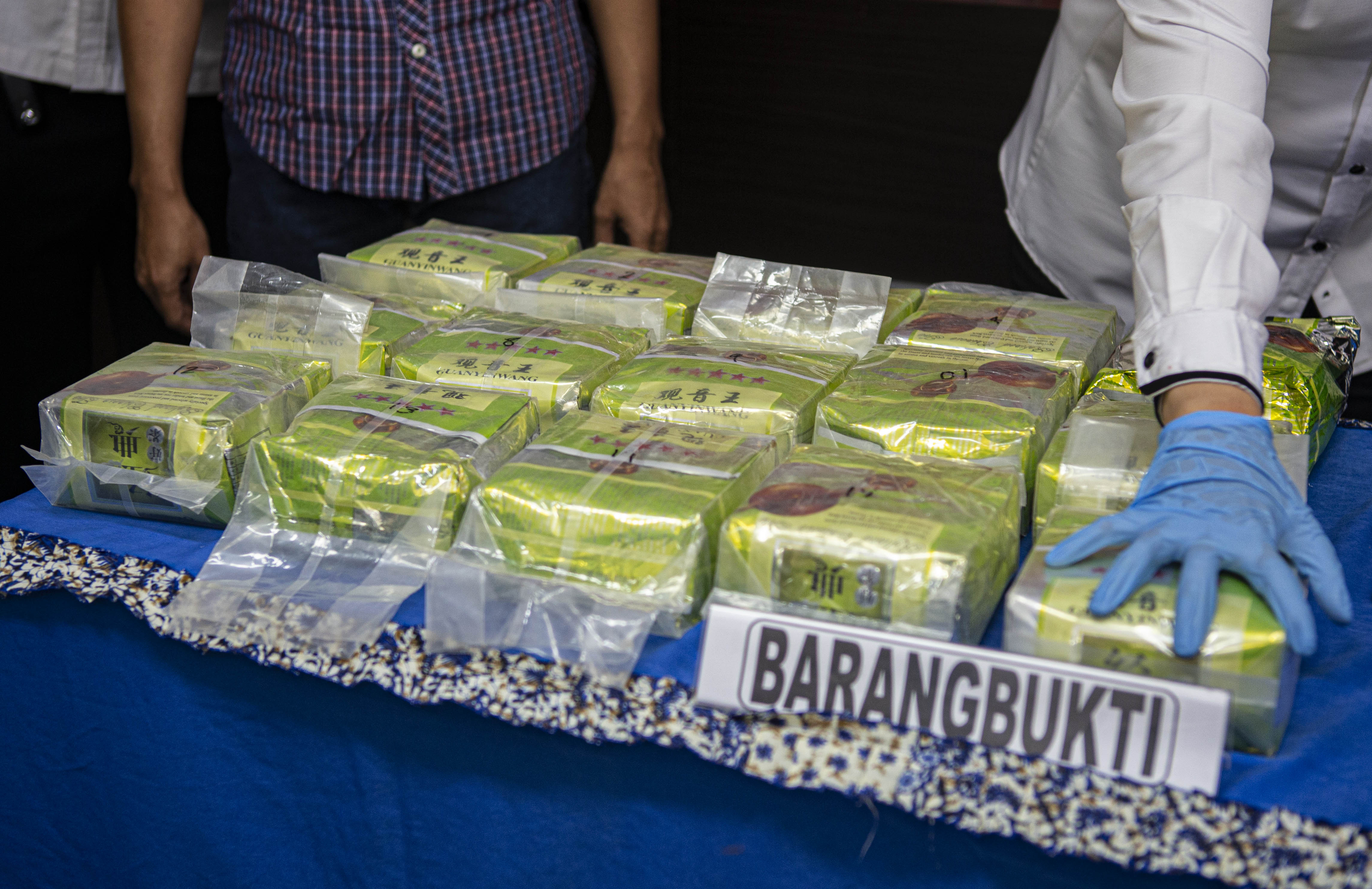 ilustrasi : barang bukti narkoba