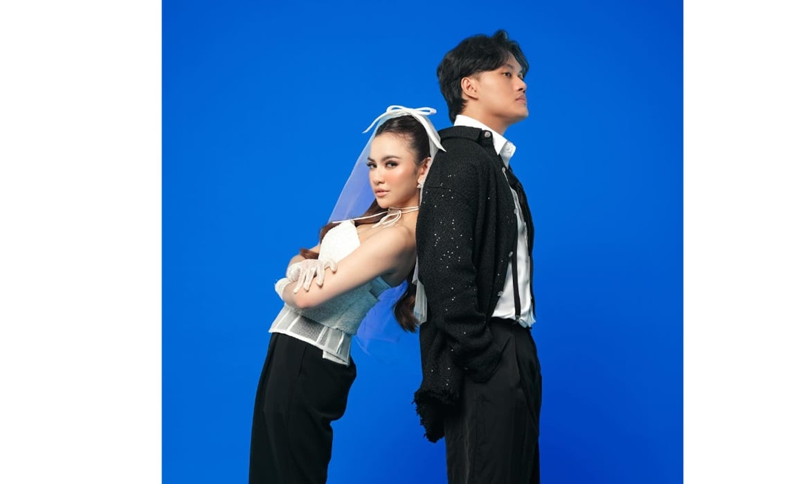 Pasangan penyanyi Rizky Febian dan Mahalini