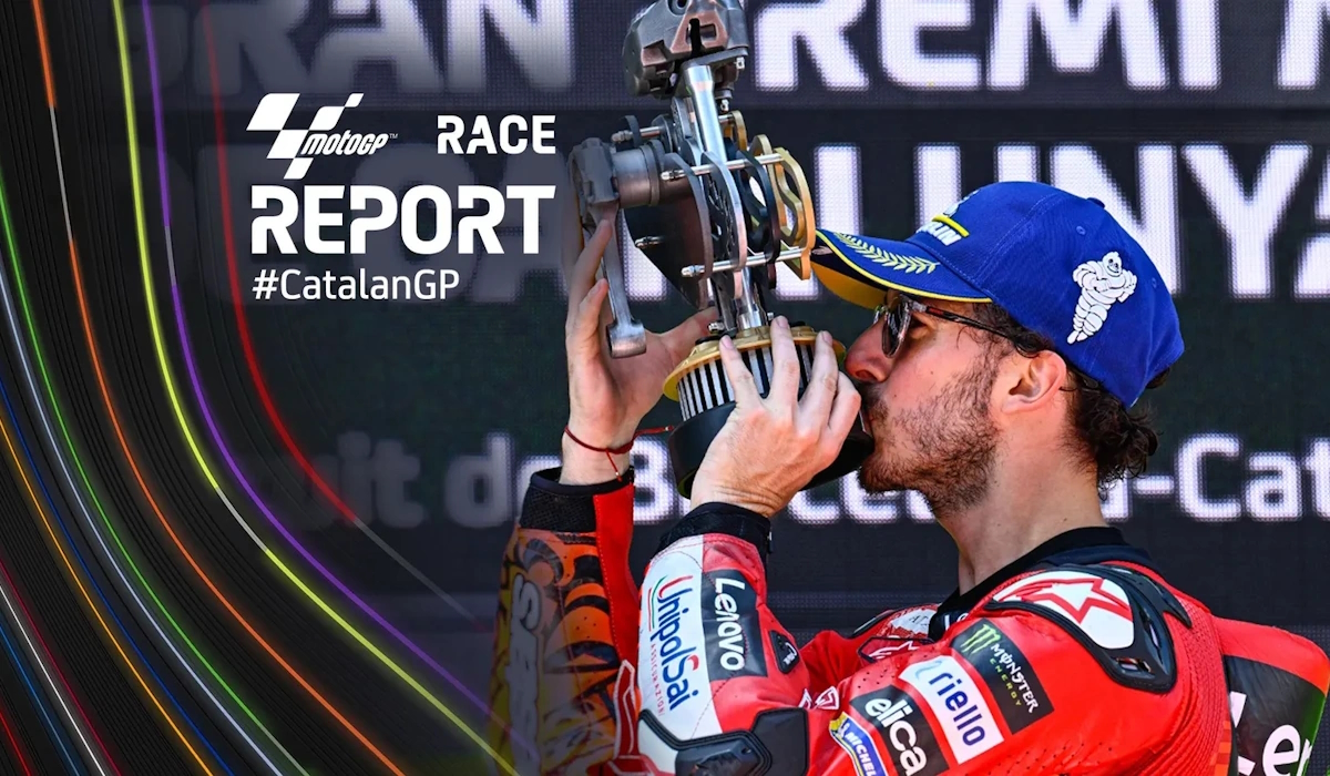 Bagnaia Menangi MotoGP Catalunya
