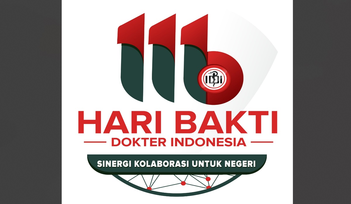 Logo Hari Bakti Dokter Indonesia ke-116