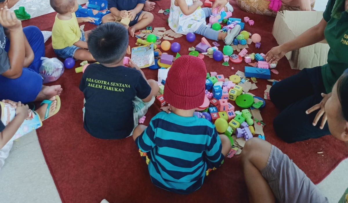 Ilustrasi: suasana kegiatan posyandu bagi balita yang digelar tiap bulan