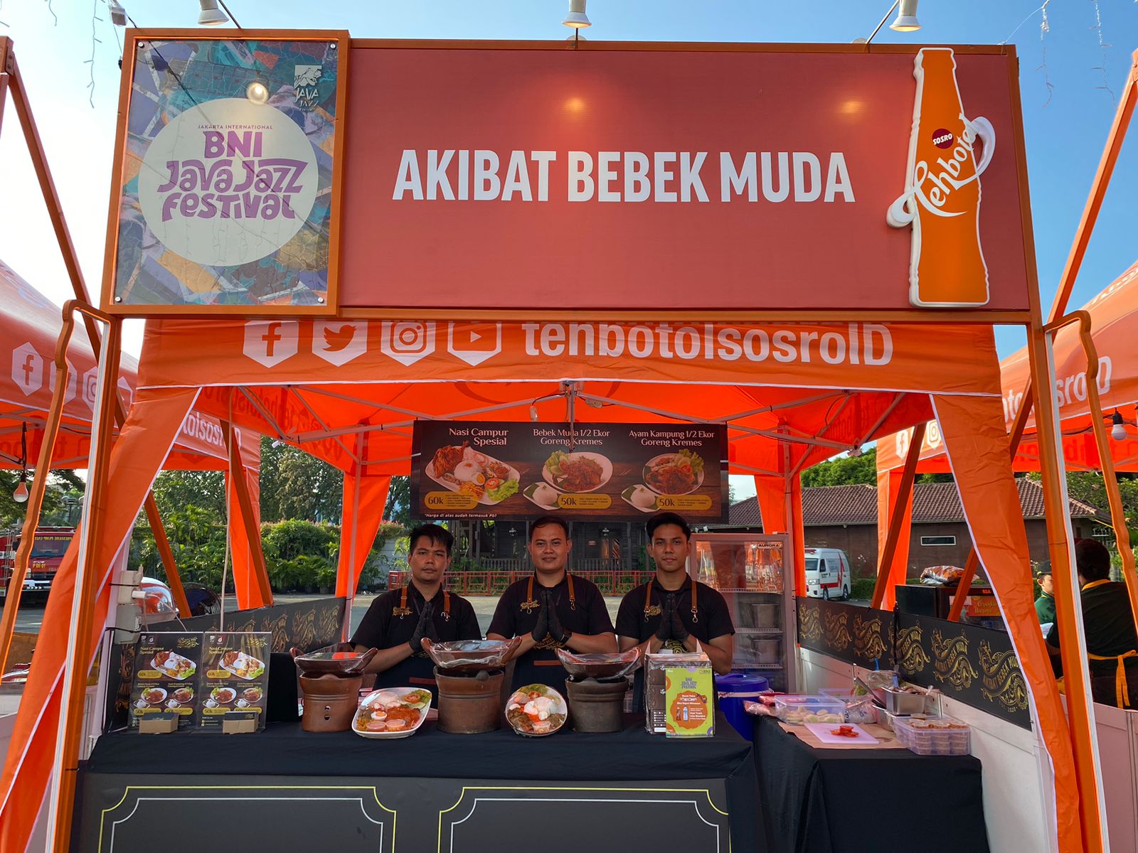 Gerai Restoran ABM di Java Jazzz 2024