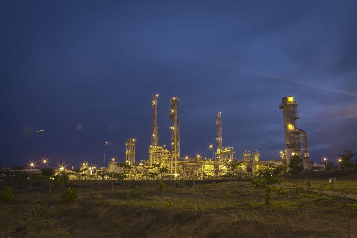 Central Processing Plant Blok Lematang di Muara Enim, Sumatra Selatan.
