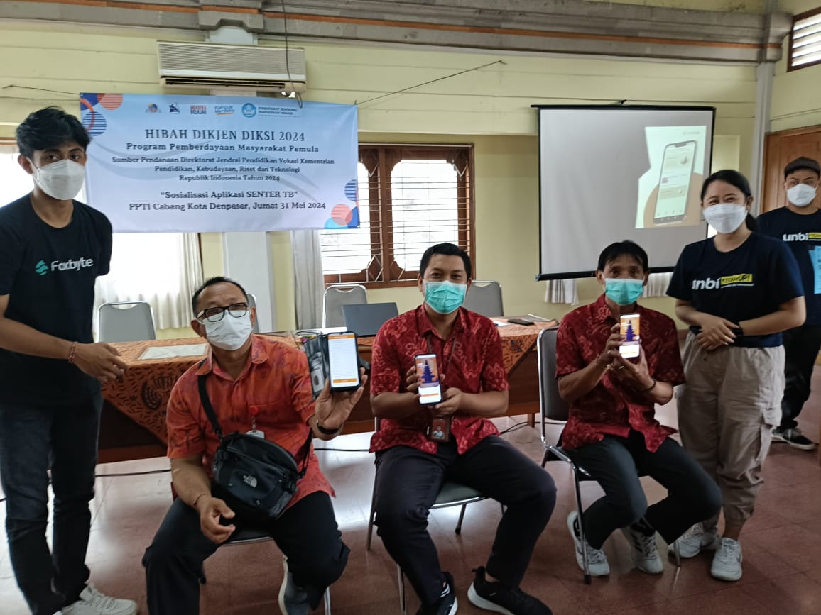 Awasi Minum Obat Penderita TB, PPTI Denpasar Luncurkan Aplikasi Senter