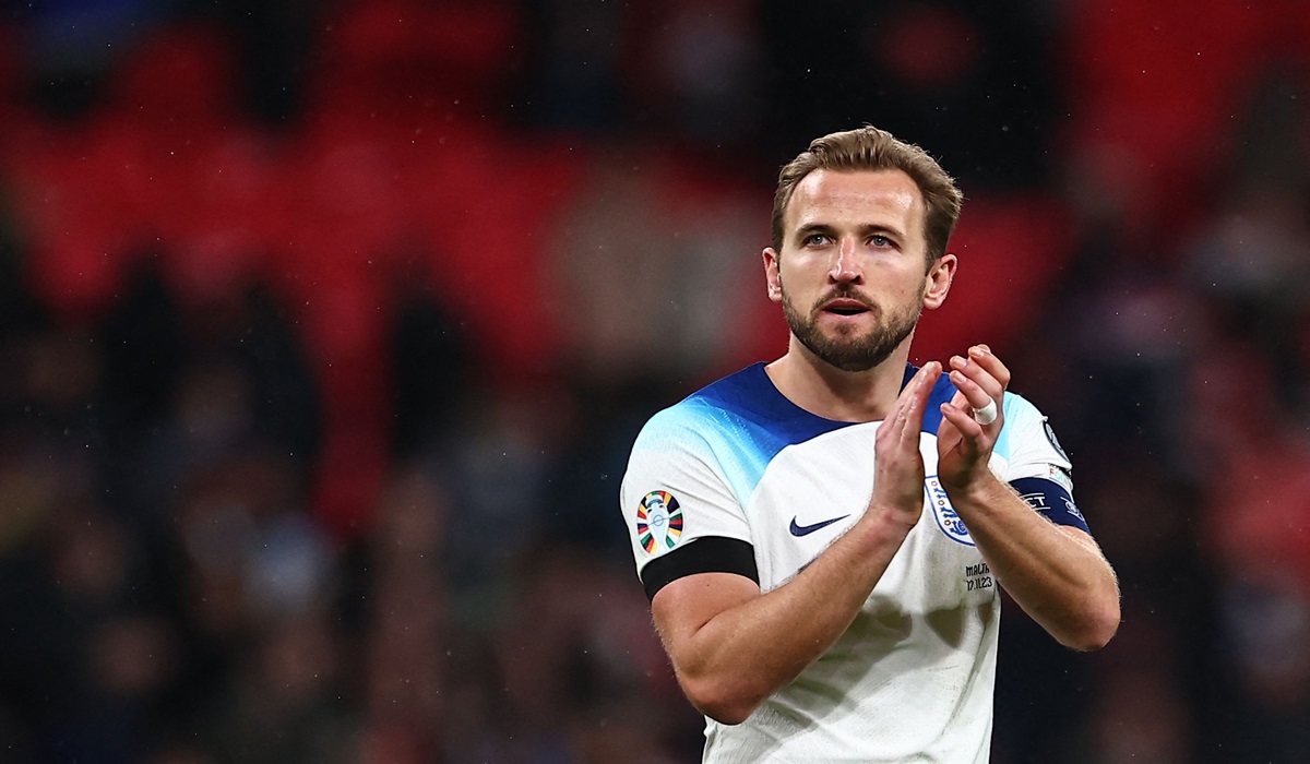 Kapten timnas Inggris Harry Kane