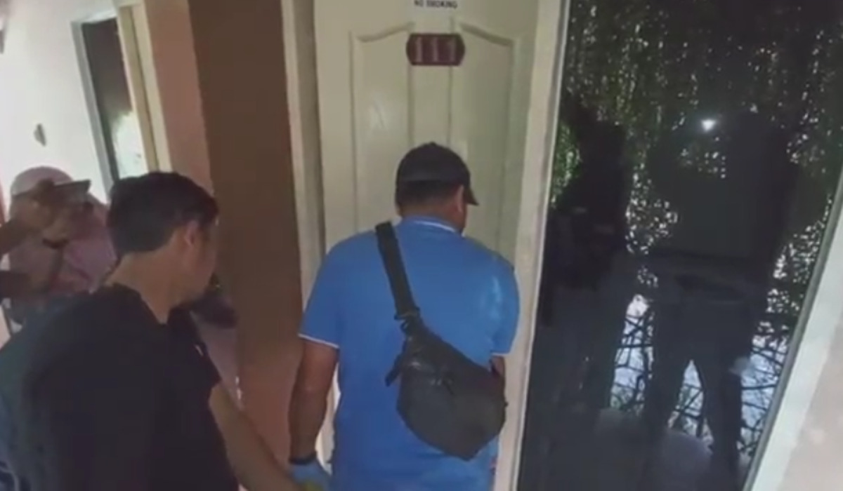 Kamar RedDoorz yang jadi lokasi pembacokan di Bodjonegoro.