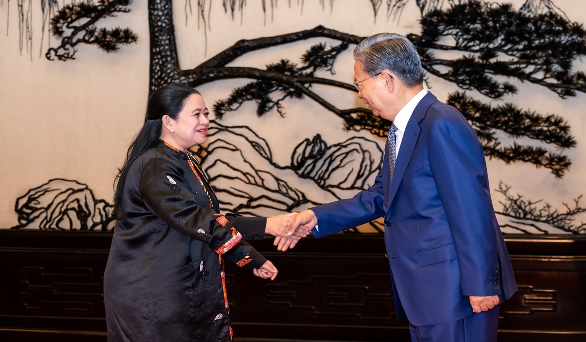 Bertemu Puan, Ketua DPR RRT Sebut Keluarga Sukarno Pelopor Persahabatan RI-Tiongkok