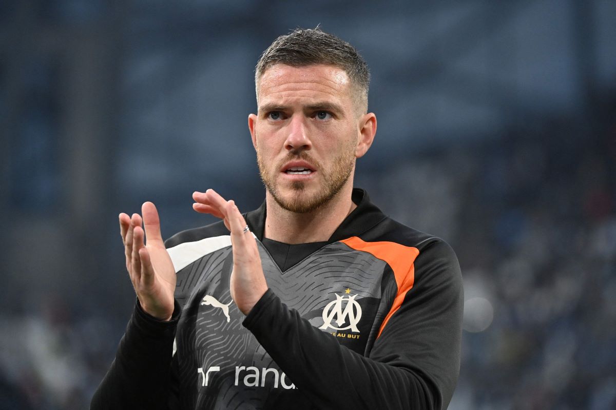 Pemain Marseille Jordan Veretout 
