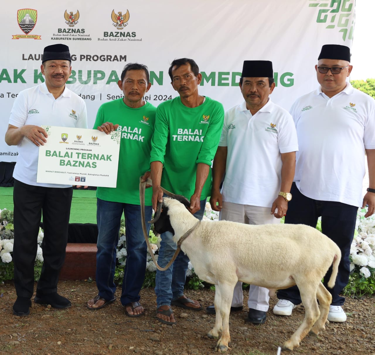 Peluncuran Balai Ternak BAZNAS Sumedang. 