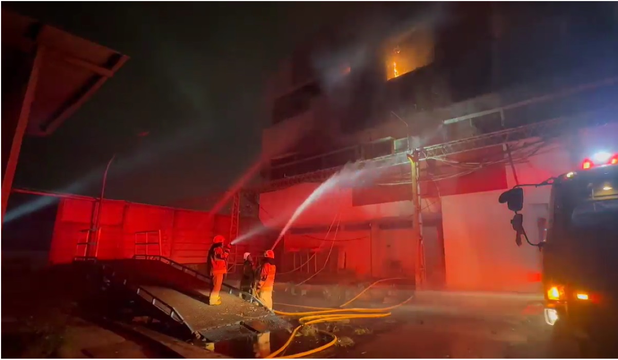 Kebakaran di Cengkareng.