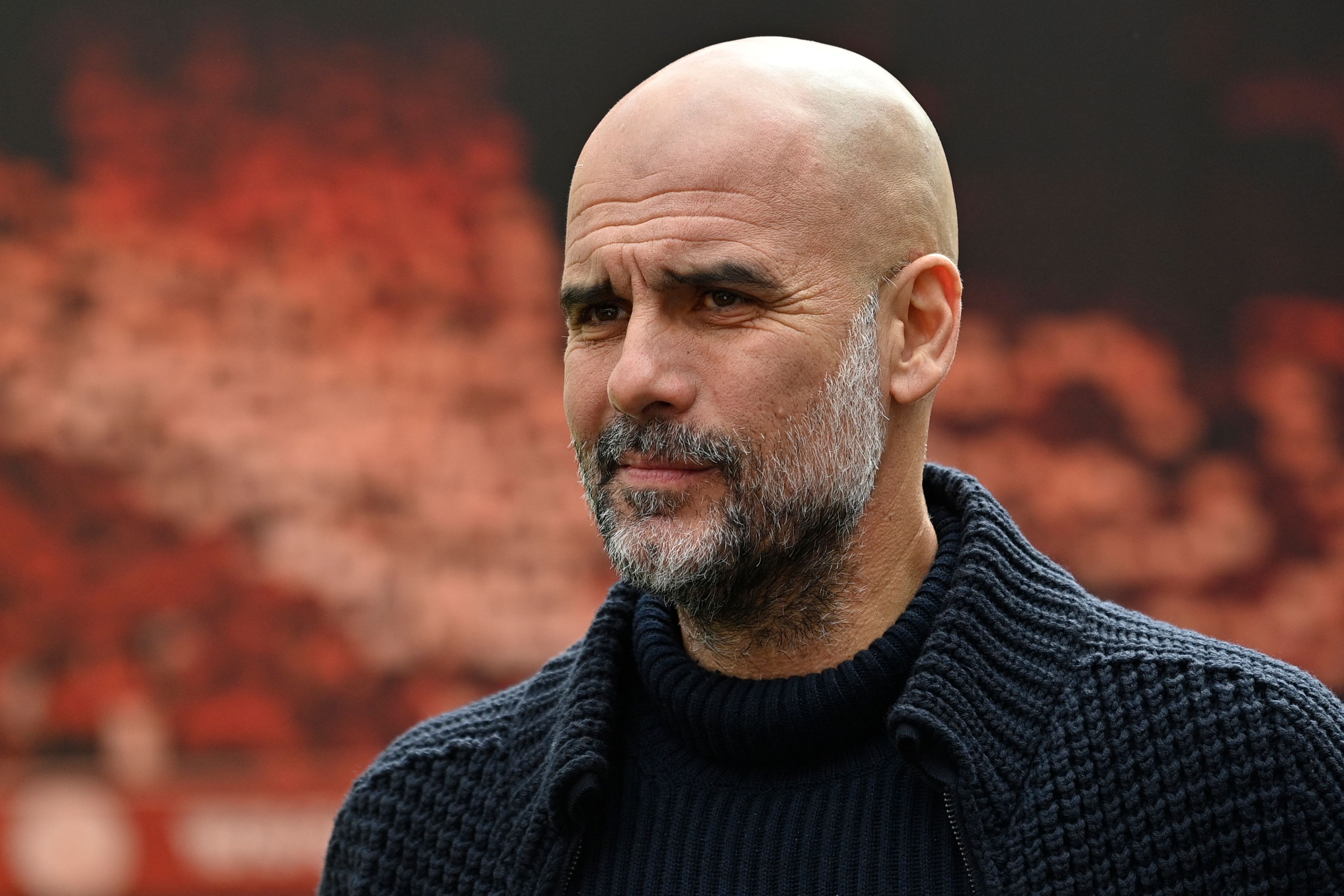 Manajer Man City Pep Guardiola