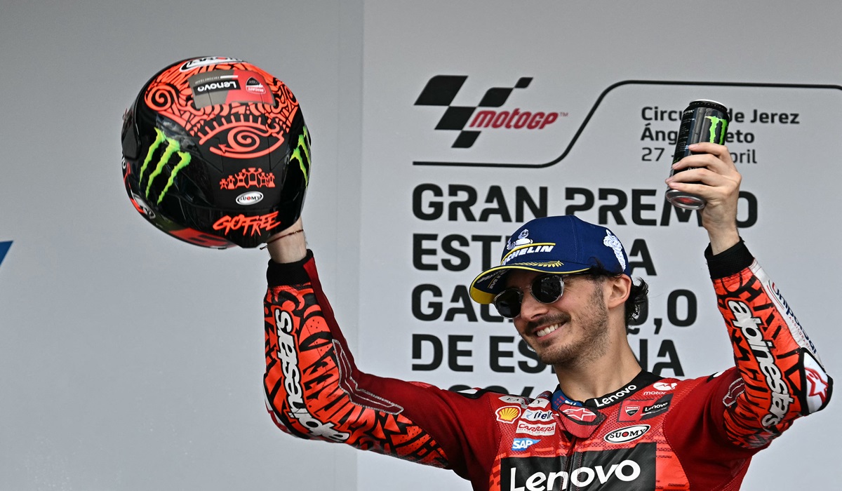 Pembalap Ducati Lenovo Francesco Bagnaia