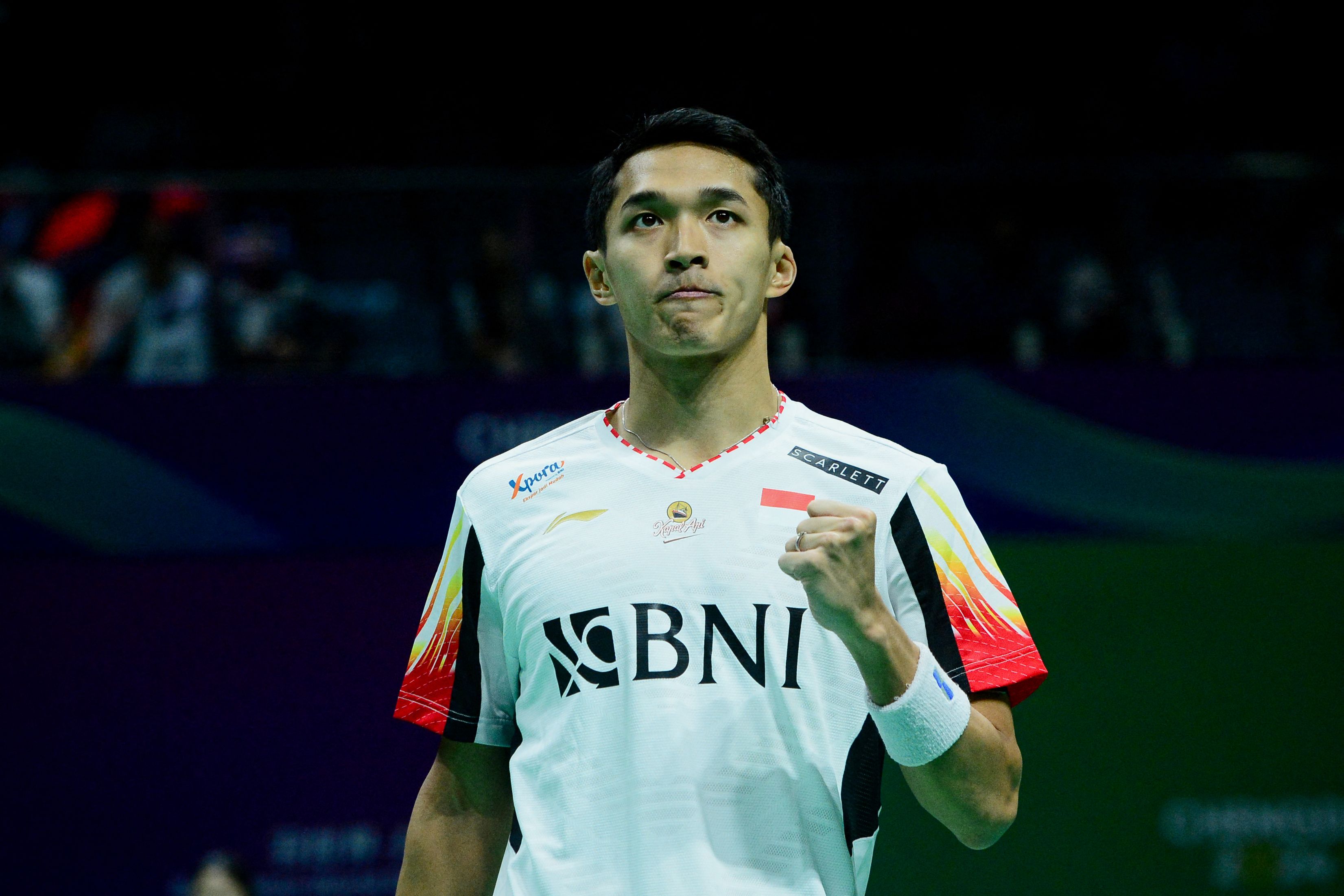 Pebulu tangkis tunggal putra Indonesia Jonatan Christie