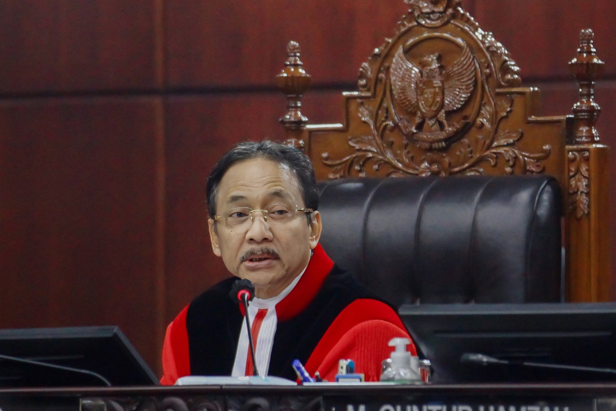 MK tidak bisa menerima permohonan perkara PHPU calon anggota Legislatif Daerah Pemilihan Jawa Barat IV yang diajukan PDI Perjuangan.