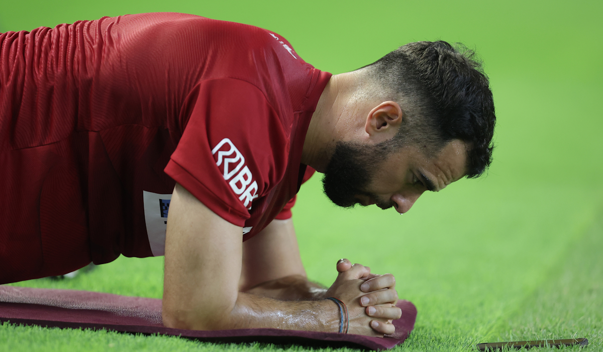 Pemain timnas Indonesia Jordi Amat melakukan latihan 