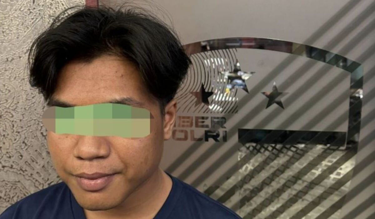 Tersangka jual beli video porno anak, DY.