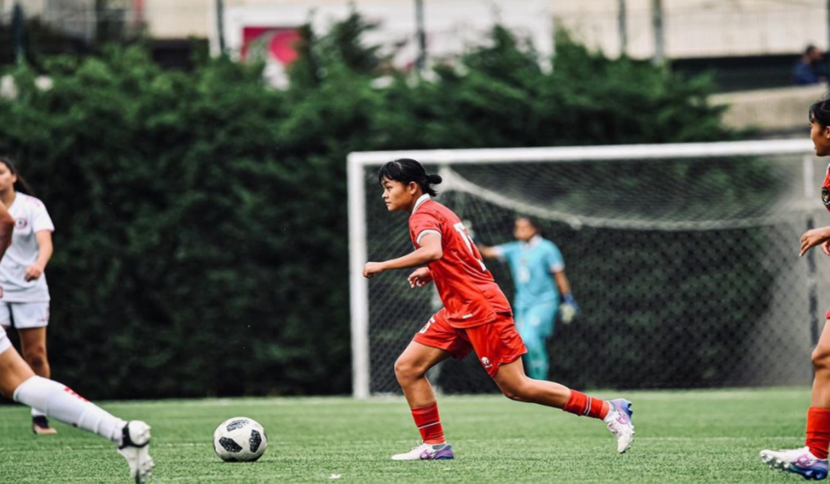 Pemain timnas Indonesia Helsya Maeisyaroh
