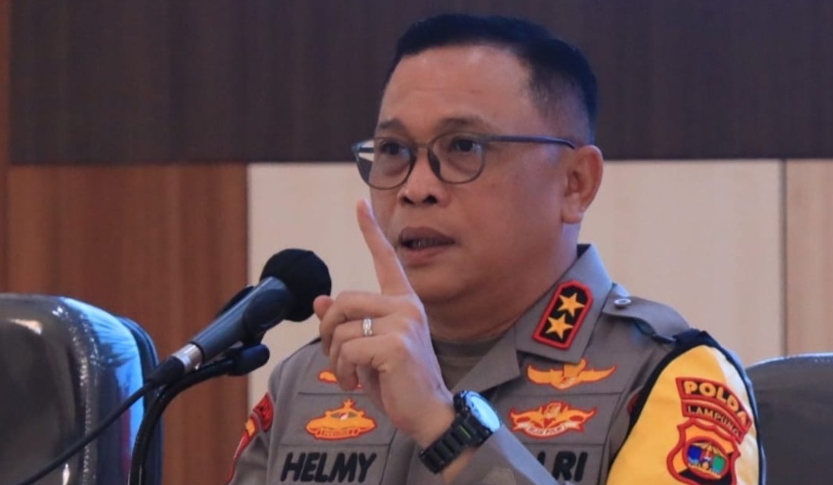 Kapolda Lampung, Irjen Pol Helmy Santika.