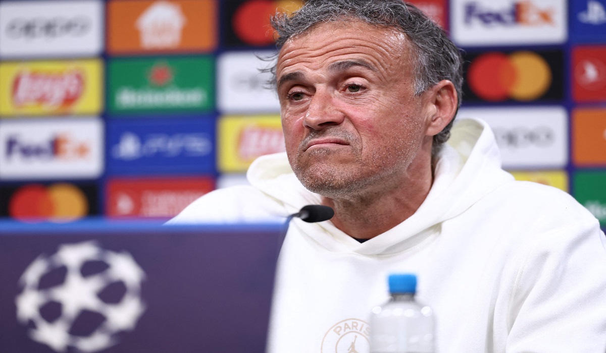 Pelatih PSG Luis Enrique