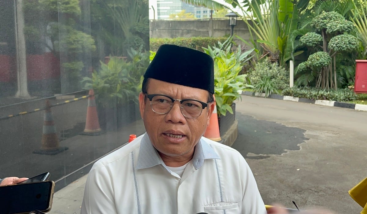 Ketua IPW Sugeng Teguh Santoso di Gedung Merah Putih KPK, Jakarta Selatan, Senin, 27 Mei 2024.