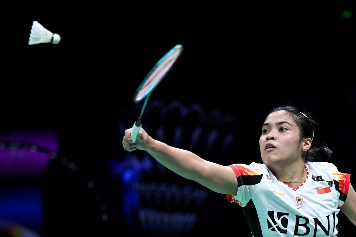 Pebulu tangkis tunggal putri Indonesia Gregoria Mariska Tunjung