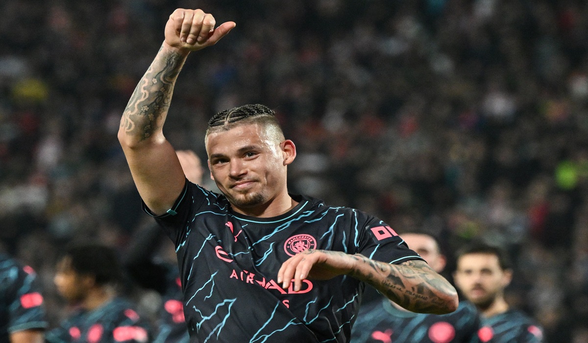 Gelandang Manchester City Kalvin Phillips