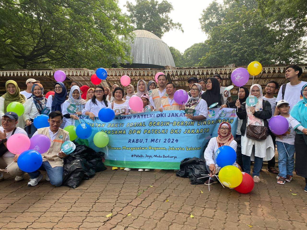 Anggota Patelki DKI Jakarta saat ini mencapai 7.564 orang.