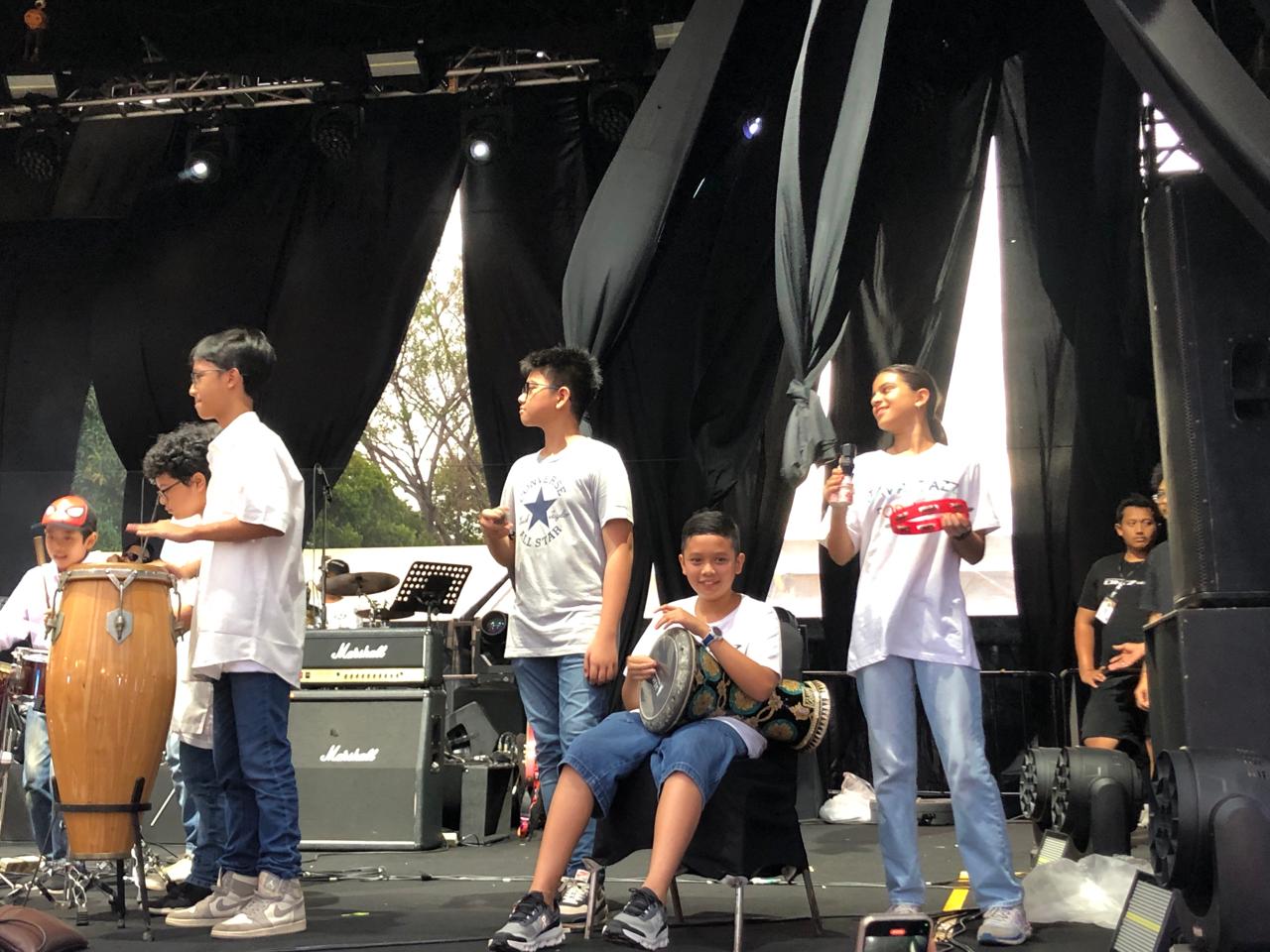 Sandiaga Uno Terharu Anaknya Tampil di Java Jazz