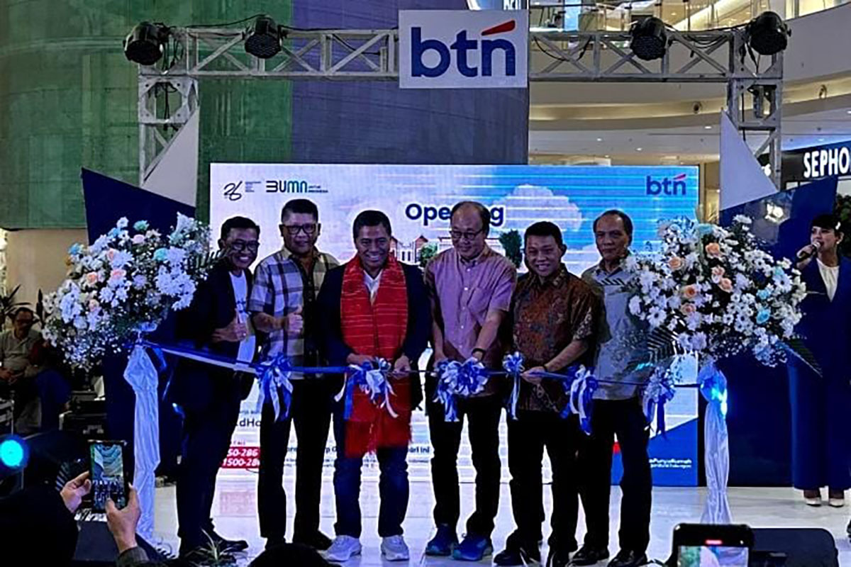 Peresmian layanan Sales Center KPR BTN.